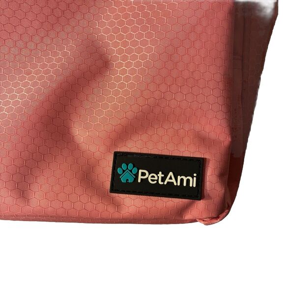 PetAmi Pink And Black Pet Carrier For Small Pets. Shoulder Strap Attached. - Picture 2 of 9